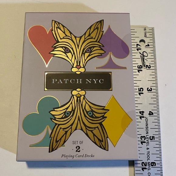 Patch NYC Double deck of playing cards NIP Art themed playing cards - Picture 7 of 7